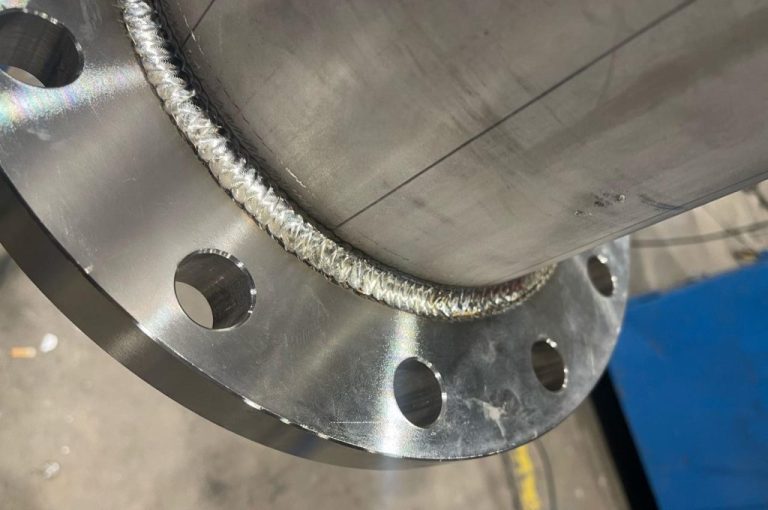 Brida inspección soldadura