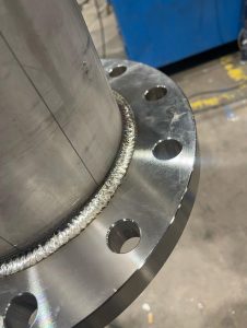 Soldadura brida inoxidable