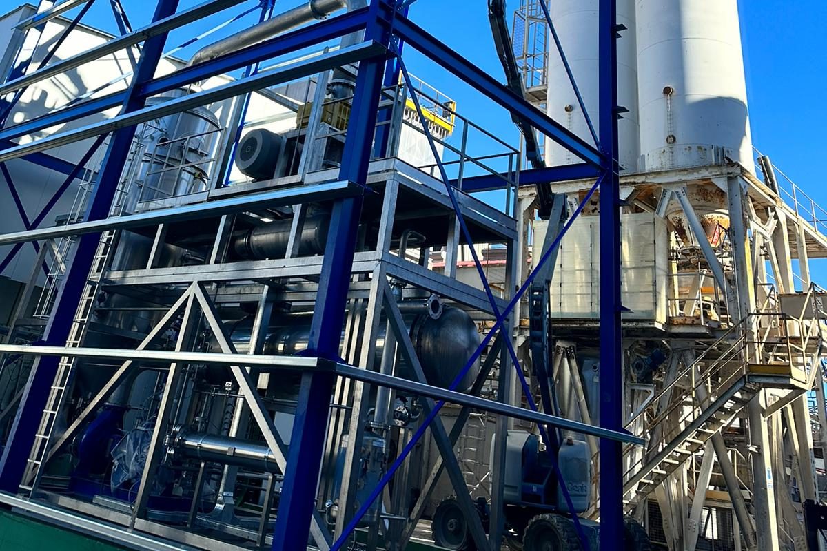 estructura tubería industrial